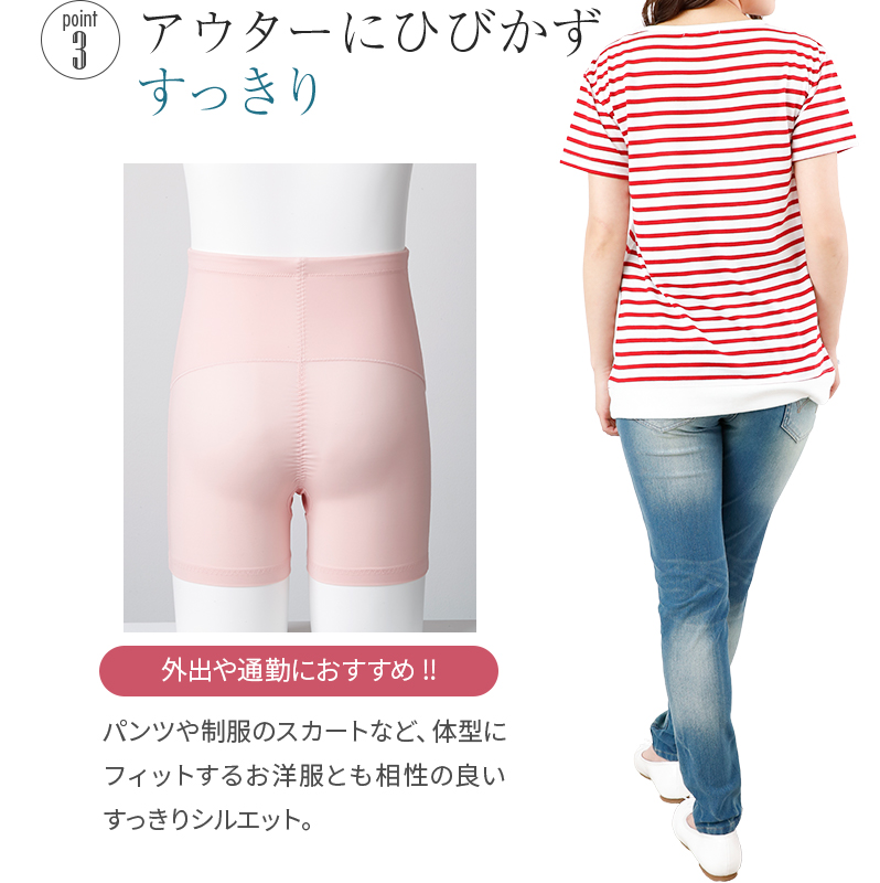 犬印本舗 カシュクール らくばき パンツ 妊婦帯 M/L/LL